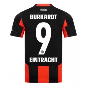 Eintracht Frankfurt Jonathan Burkardt #9 Jalkapallovaatteet Kotipaita 2025-26 Lyhythihainen